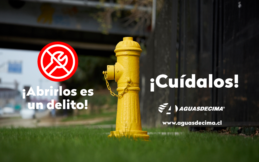 Aguas Décima advierte peligros de la manipulación ilegal de grifos